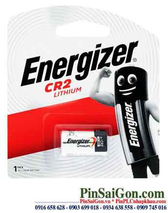 Energizer CR2 Pin CR15H27 _Pin 3v Lithium Emergizer CR2, CR15H27 chính hãng (Loại Vỉ 1viên)